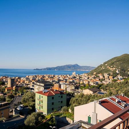093 - Casa Panorama, Vista Mare E Vista Portofino, 500 Metri Centro Di Chiavari, Posto Auto Gratis Incluso Apartman Kültér fotó
