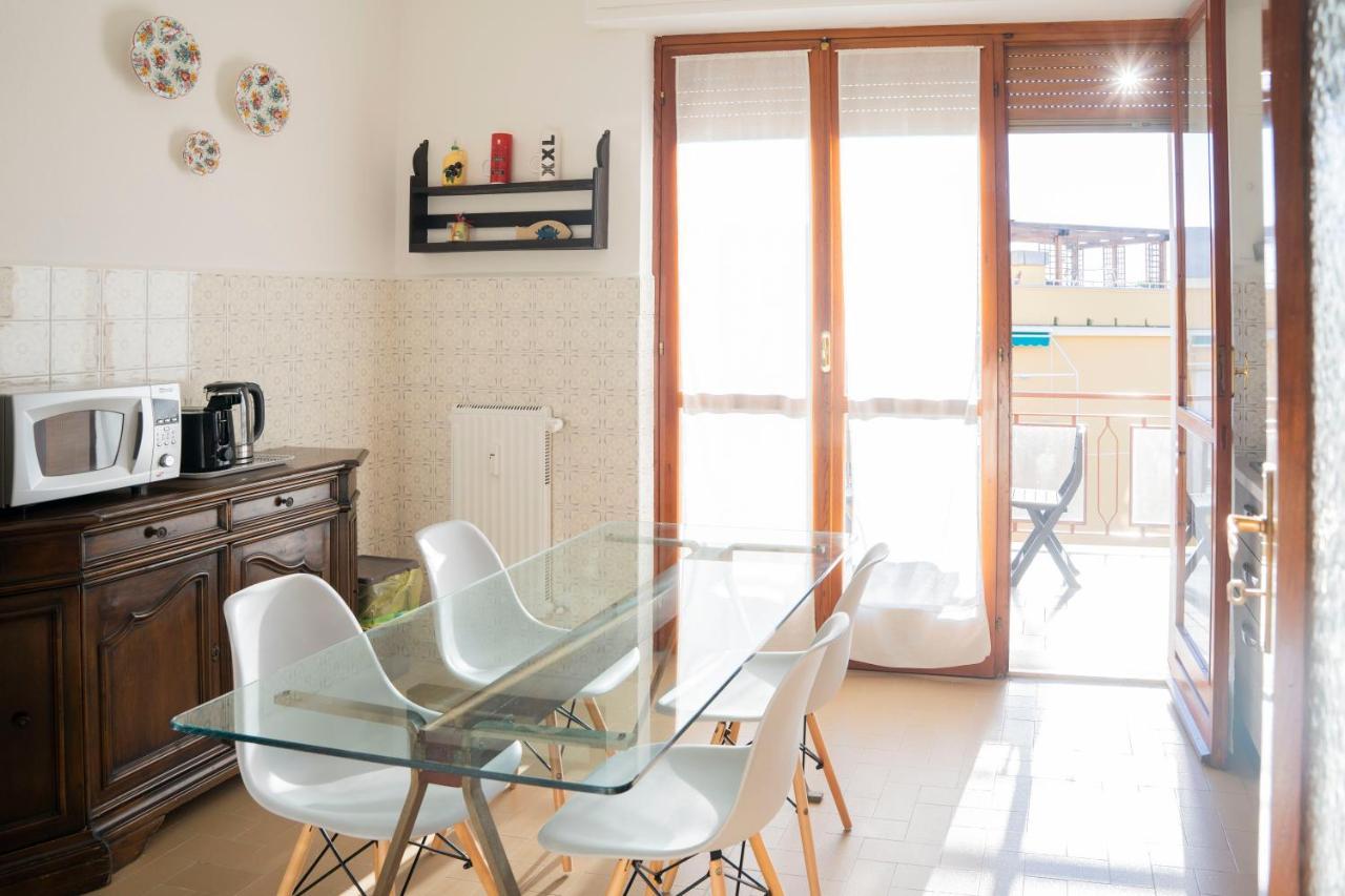 093 - Casa Panorama, Vista Mare E Vista Portofino, 500 Metri Centro Di Chiavari, Posto Auto Gratis Incluso Apartman Kültér fotó