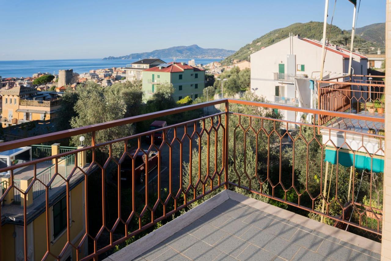 093 - Casa Panorama, Vista Mare E Vista Portofino, 500 Metri Centro Di Chiavari, Posto Auto Gratis Incluso Apartman Kültér fotó